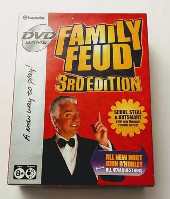 2007 Family Feud DVD Game, 3rd Edition,  All New "Survey Says" Questions, Age 8+ - Image 1 of 4