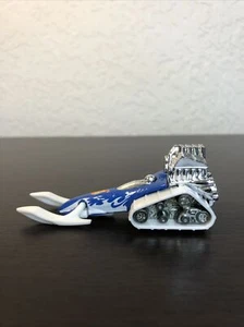 Hot Wheels 1995 Big Chill Snowmobile 1:64 White/Blue Die Cast Collector - Picture 1 of 9
