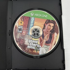 Grand Theft Auto V (Xbox One, 2014) nur Disc - getestet - kostenloser Versand - Bild 1 von 1