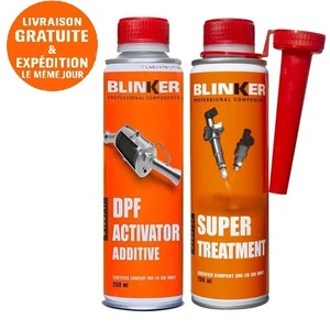 Additif super traitement Diesel et DPF Décrassage Total Pack 2 Produits Blinker - Imagen 1 de 4