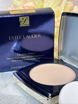 Estee Lauder Double Wear Stay In Place Matte Powder Foundation 3C1 DUSK FreeShip - Image 1 of 2