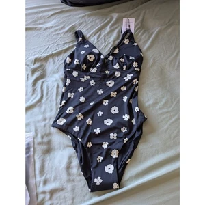 Neu mit Etikett Knix Deep V Einteiler Badeanzug - Daisy - Größe S - Bild 1 von 7