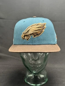 Philadelphia Eagles Indigo 75th New Era 59FIFTY Fitted Cap 7 1/2 RARE - Bild 1 von 10