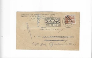 Berlin / Mi.-Nr. 9 / BERLIN SW 11 ai 28.10.48 LUFTBRÜCKE BERLIN, Maschinen-Werbe - Bild 1 von 2