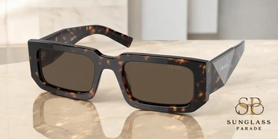 PRADA PR 06YS 2AU8C1 Tortoise Dark Brown 53 mm Men's Sunglasses - Image 1 of 2