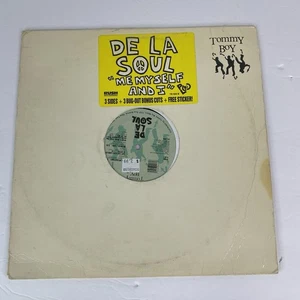 De La Soul - Me Myself and I Record 12" Vinyl 80's Hip Hop Rap Tommy Boy - Imagen 1 de 8