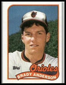 1989 Topps #757 Brady Anderson - Picture 1 of 2