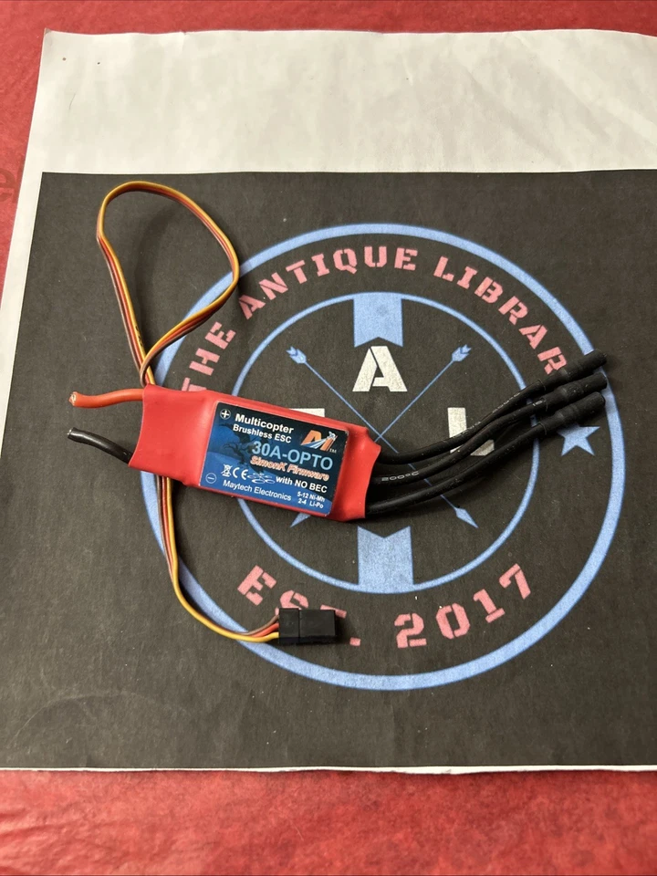 Maytech. Multicopter Brushless Esc. 35A-Opto. FPV - Image 1 of 1
