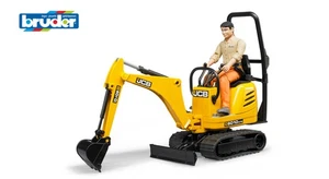 Bruder 62002 bworld JCB Micro Excavator 8010 CTS & Construction Worker 1:16 toy - Picture 1 of 6