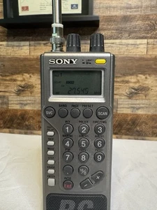 Sony WaveHawk ICF-SC1PC 300CH Scanning Receiver PLL Synthesized Scanner Works - Zdjęcie 1 z 4