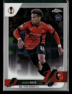 2022-23 Topps Chrome UEFA Club Competitions #48 Désiré Doué - Picture 1 of 2