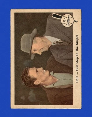 Fleer Set-Break 1959 #9 Ted Williams Eddie Collins en muy buen estado-en muy buen estado *GMCARDS* Foto 1 de 2