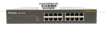 D-Link DES-1016D 16-Port Desktop Fast Ethernet Switch DES1016D - Image 1 of 4