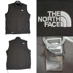 The North Face Vest Jacket Women’s Size XL Black Full Zip Fleece Windwall - Picture 1 of 11