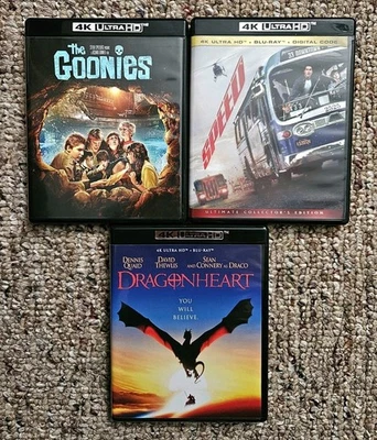 Lots of 3 4K Blu-Ray Movies Bundle Pre-Owned  - Image 1 of 2