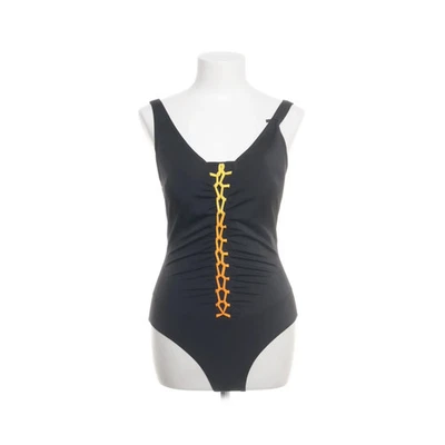 Desiree, Badeanzug, Größe: 40, Schwarz/Gelb/Orange #GxF - Bild 1 von 4