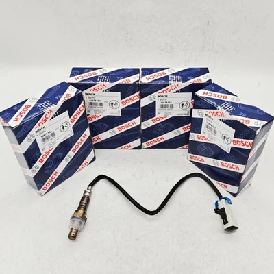 4Pcs 12576131 For Cadillac Chevrolet GMC V8 5.3L Bosch Oxygen Sensor 234-4668 - Image 1 of 4