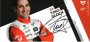 Timo Glock - original signierte Autogrammkarte - Picture 1 of 1