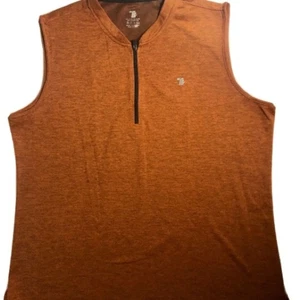 TBY Travels Together With You dunkelorange ärmelloses Shirt Damen XXL neu mit Etikett - Bild 1 von 6