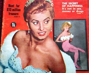 SIMPLY SOPHIA LOREN COVER + story AU People (6/8/60) movies Aussie baobabs - Picture 1 of 4