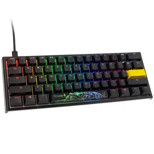 Ducky ONE 2 Pro Mini Gaming Tastatur, RGB LED - Kailh Red (US) - Bild 1 von 10