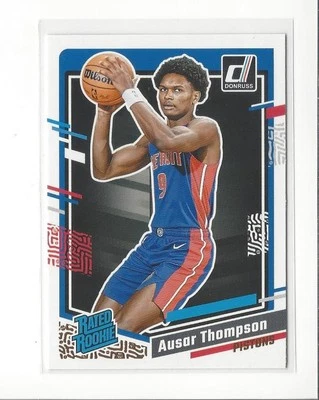2023-24 Donruss #228 Ausar Thompson RC Rookie Pistons - Image 1 of 2