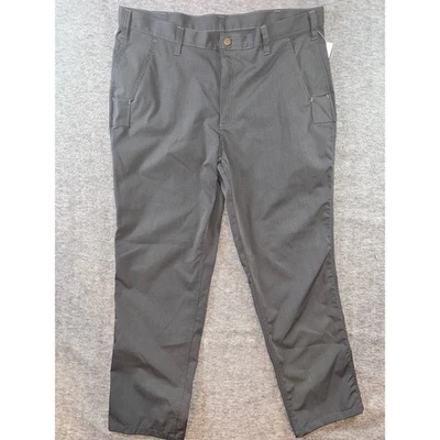 Carhartt Mens Relaxed Fit Rip Stop Utility Work Pants Outdoor Gray 38x30 NEW - Image 1 of 4