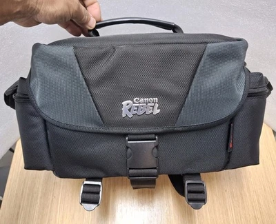 Nuevo Estuche Canon Rebel Acolchado para Cámara Digital, Bolso de Hombro Estuche de Transporte 9320A009AA Foto 1 de 4