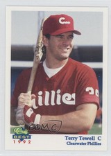 1992 Classic Best Clearwater Phillies Terry Tewell #15