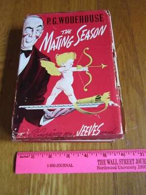 The Mating Season P.G. Wodehouse First 1949 HC Jeeves Valet Vtg Humor Classic - Image 1 of 4