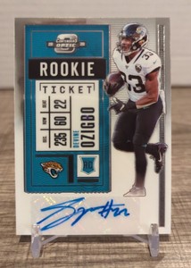 2020 Panini Contenders Rookie Ticket Devine Ozigbo #216 RC AUTO