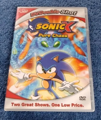 Sonic X: Pure Chaos DVD 2 Episodes A Chaotic Day Funimation - Image 1 of 4