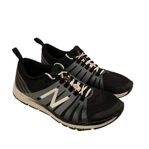 New Balance 811 Sneakers Womens 8 Black Gray Running Trainers CUSH+ Phantom Tape - Picture 1 of 10