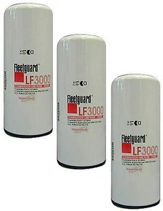 Fleetguard Lube Filter LF3000 - Cummins Replacement Part (Pack of 3) - Picture 1 of 3