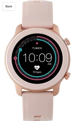 TIMEX Metropolitan R 42mm Smartwatch Pink Silicone Strap Women's Watch Brand New - Image 1 of 4