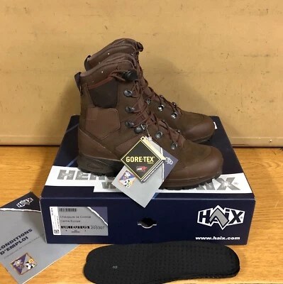 GENUINE HAIX NEPAL PRO GORETEX COMBAT BOOTS BROWN BRAND NEW !!! SIZE 8 UK - 9 US