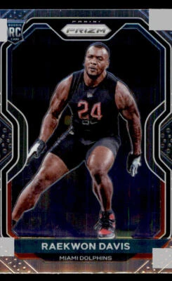 2020 Panini Prizm #341 Raekwon Davis RC - Image 1 of 2