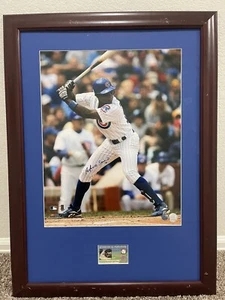 Alfonso Soriano Signed Chicago Cubs 16 X 20 Framed Baseball MLB Photo Authentic - Picture 1 of 13
