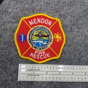 Mendon Fire Rescue Massachusetts Patch - Picture 1 of 2