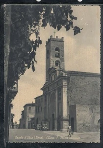 Cartolina Casole D'Elsa Chiesa S. Maria Assunta AUTO IG233 - Picture 1 of 1