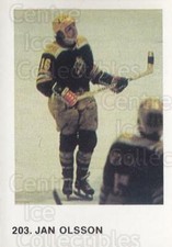 1973-74 Swedish Hockey Stickers #203 Jan Olsson