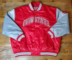 Vintage Colosseum Athletics NCAA Ohio State Buckeyes Bomberjacke Größe Large - Bild 1 von 10