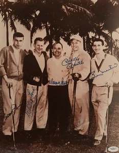 JSA Mickey Mantle Whitey Ford Billy Martin signed ✍️ 11x14 Photo Auto Spence LOA - Picture 1 of 9