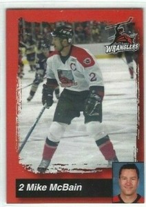 2005-06 Las Vegas Wranglers (ECHL) Mike McBain 