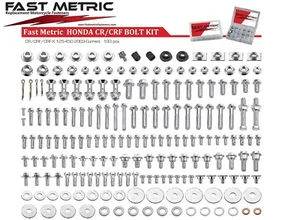 HONDA CR CRF 191pc Hardware Kit CRF250R CRF450R CR85 CR125 CR250 CR500 - Picture 1 of 7