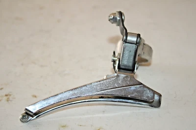 Suntour Triple Front Derailleur Silver 26.8mm Clamp-On Bottom-Pull USA Shipper - Image 1 of 4