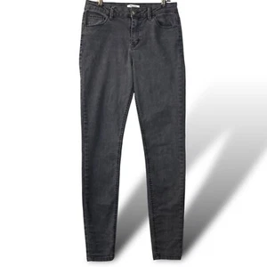 Mudd Girls Skinny Jeans Youth Size 16 Black Mid-Rise Stretch Denim - Picture 1 of 8