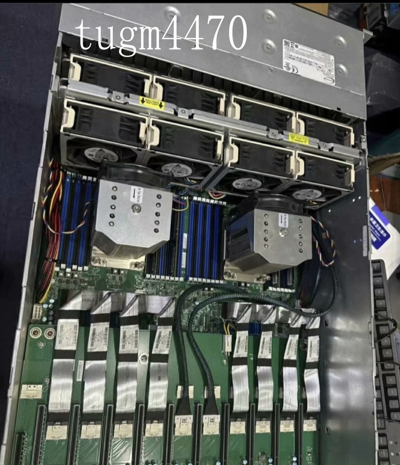 Supermicro AS-4124GS-TNR AMD Dual 8-Card GPU Standard System Supports EPYC - Image 1 of 1