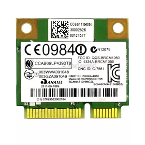 HP ProBook Wireless N 6360b 6450b 6460b 6465b 6455b 6550b 6555b 6560b WLAN Card - Picture 1 of 5