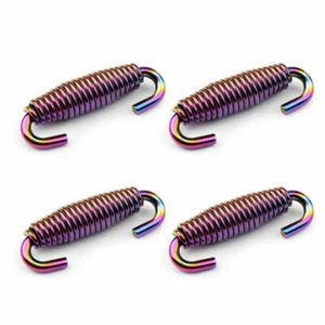 4 Stück Auspufffeder Auspuff Feder Krümmer Universal 64mm Länge Edelstahl CO - Picture 1 of 5